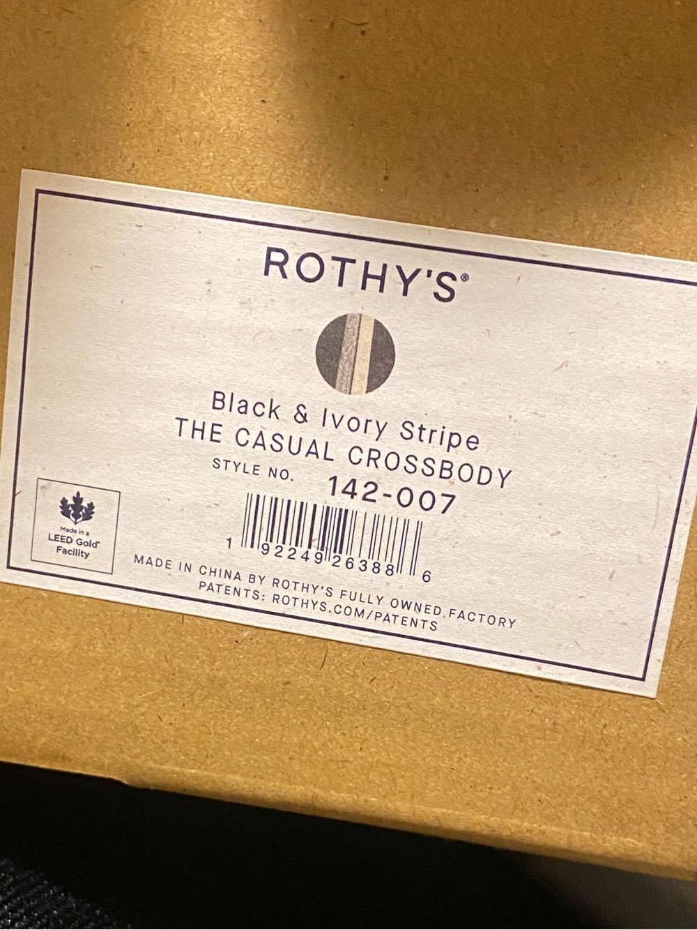 ROTHY'S the casual crossbody bag purse New in box - Picture 8 of 8
